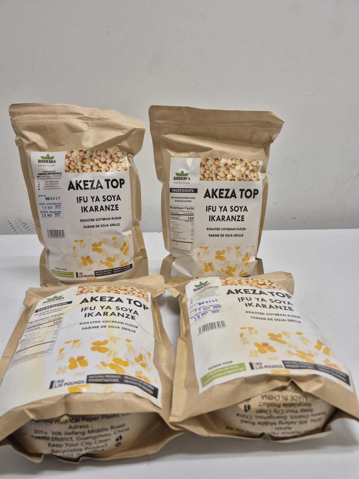 Akeza Top Roasted Soybean Flour