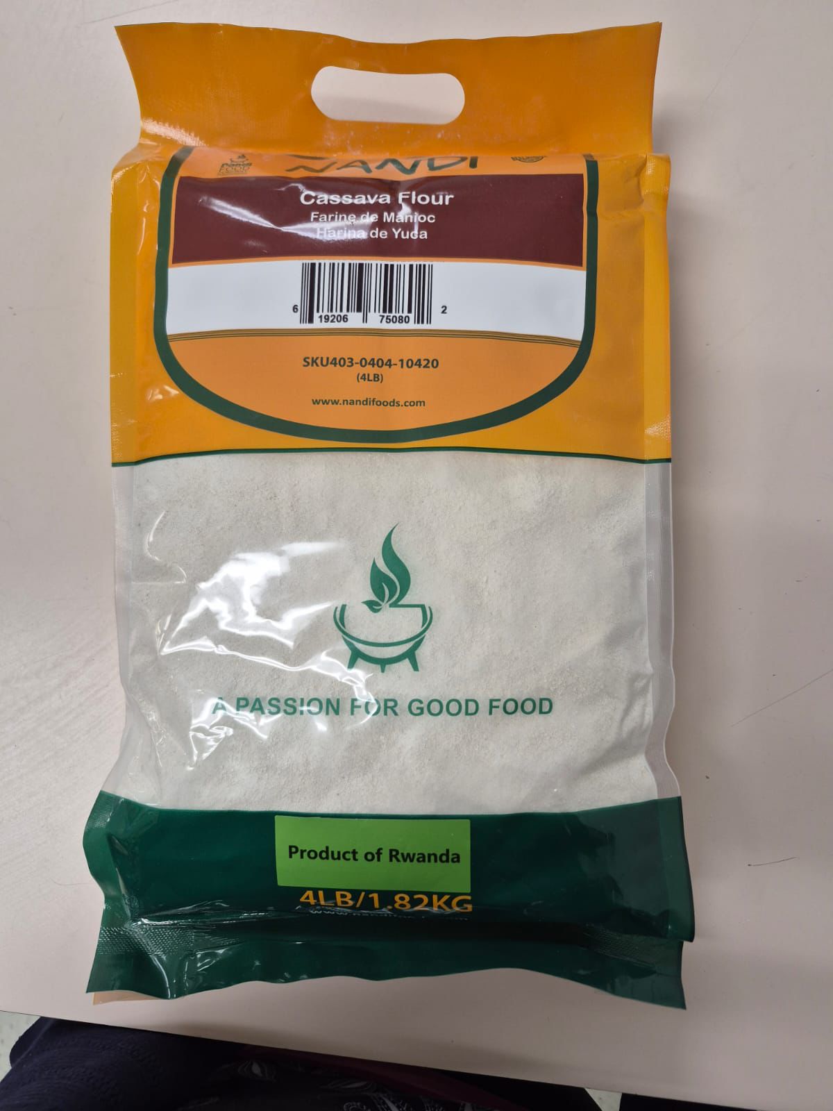 Nandi Cassava Flour