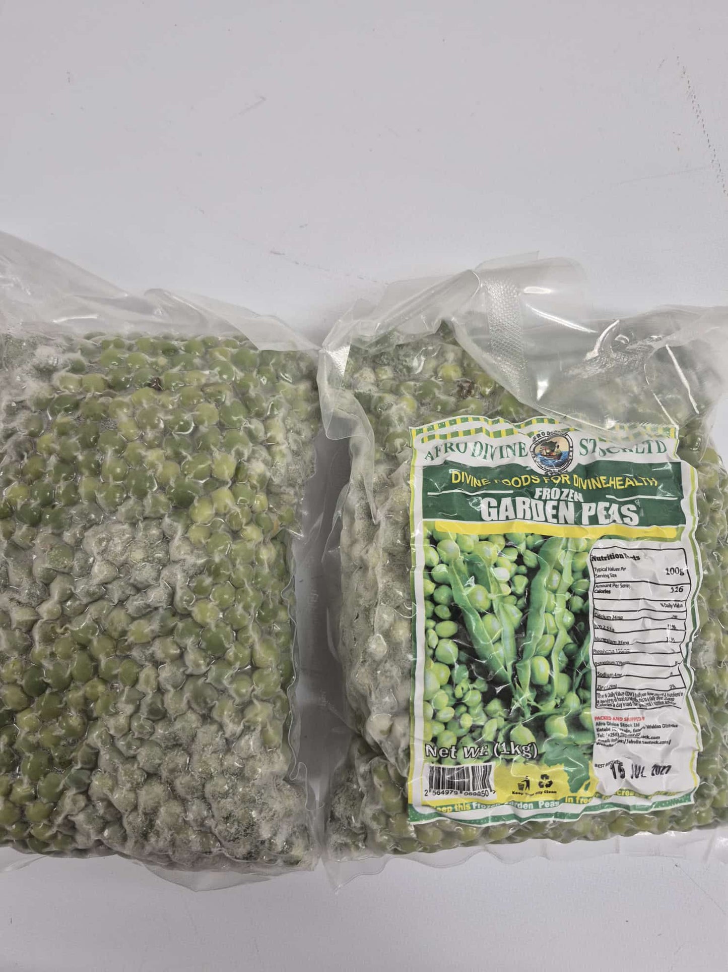 Afro Divine Fresh Frozen Garden Peas