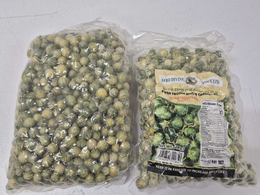 Afro Divine Fresh Frozen Bitter Garden Eggs (Katunkuma)