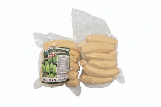 Frozen Peeled Green Banana Matooke Organic 1kg