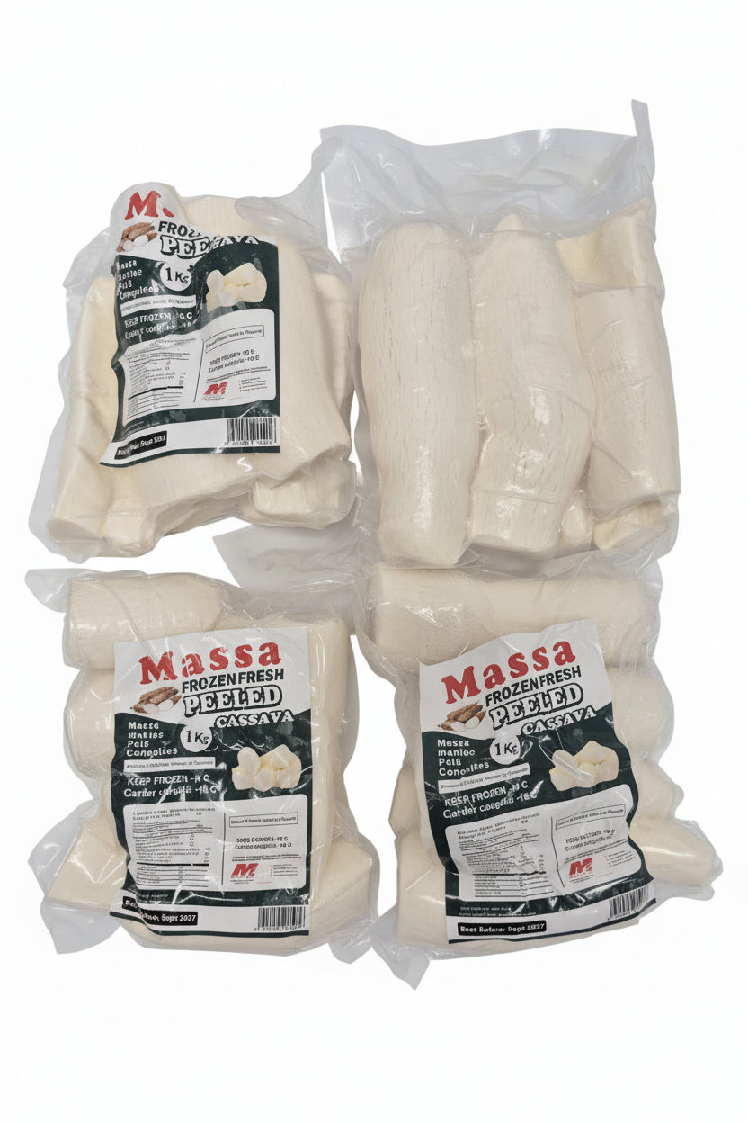 Massa Frozen Fresh Peeled Cassava
