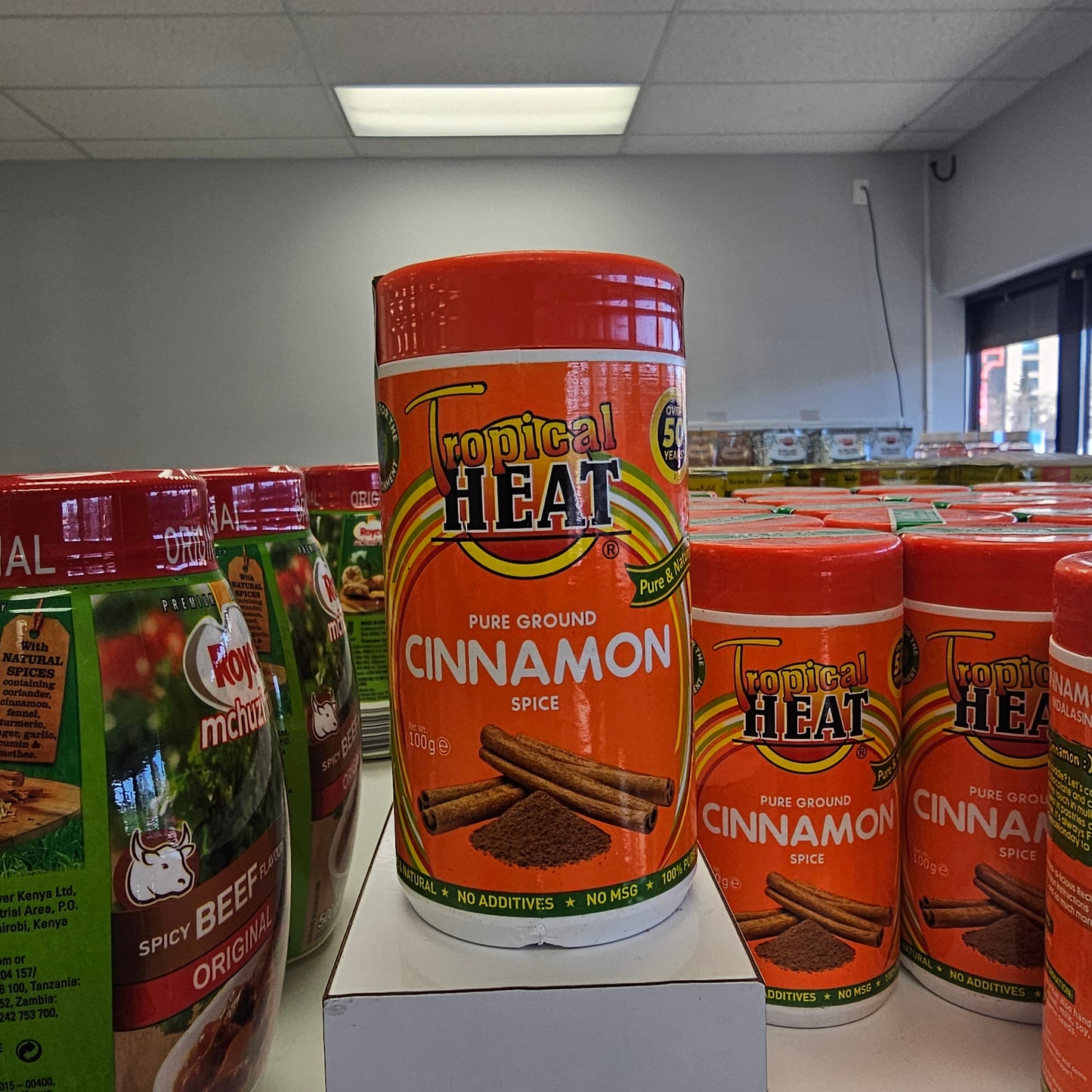 Tropical Heat Pure Ground Cinnamon Spice - Powder