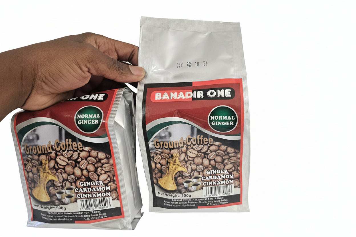 Banadir One Ground Coffee With Ginger Cardamom Cinnamon