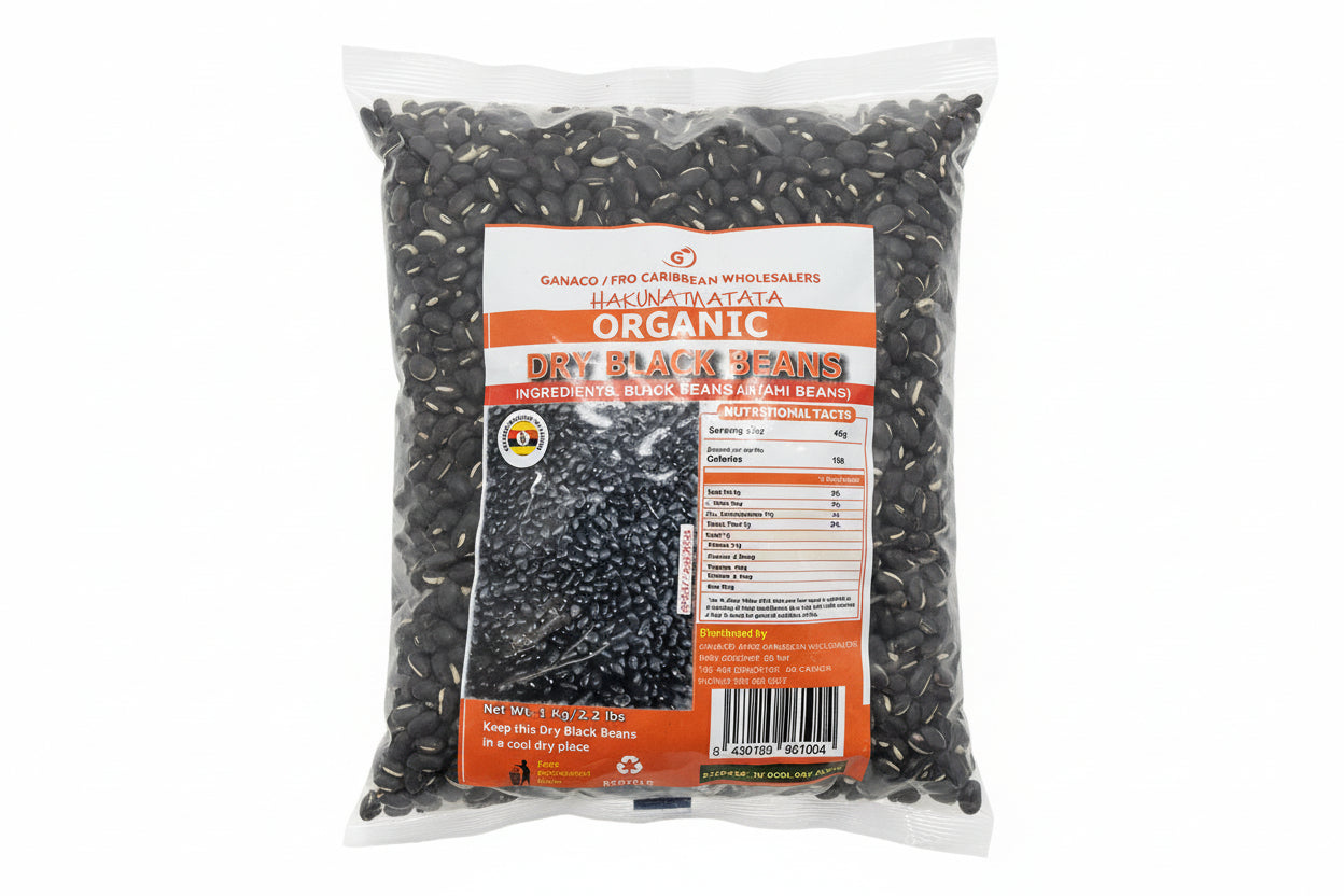 Hakuna Matata Organic Dry Black Beans